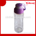 600ml plastic leak proof water bottles with filter